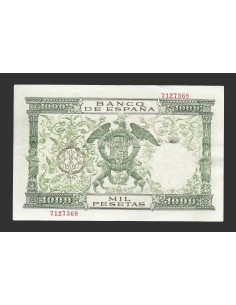 ESTADO ESPAÑOL, 1000 PESETAS 1957 SIN SERIE 2