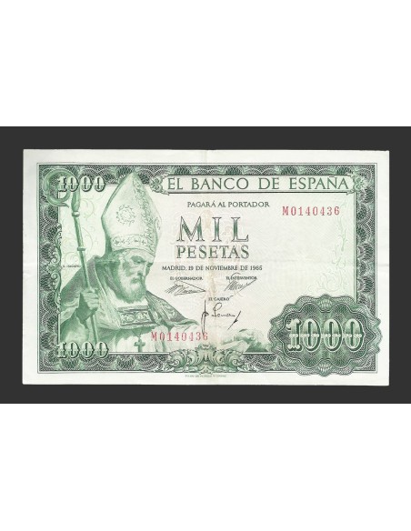 ESTADO ESPAÑOL 1000 PESETAS 1965 SERIE M