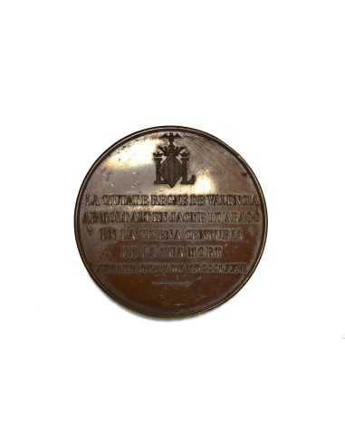 6º CENTENARIO DE LA MUERTE DEL REY JAUME I, 1876 VALENCIA