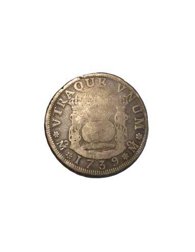 FELIPE V 1739 4 Reales Mexico M.F.