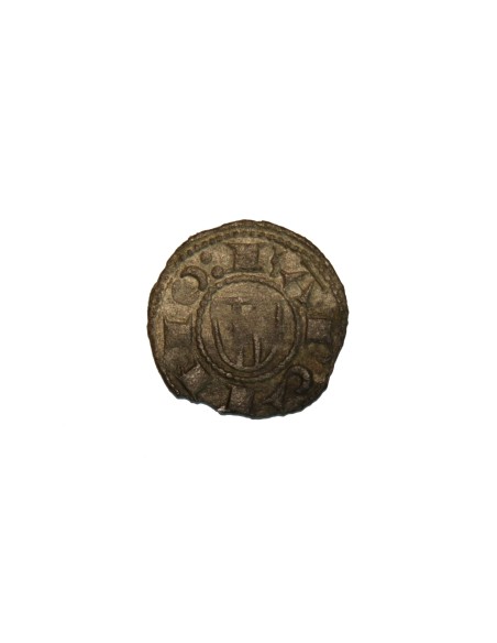 JAUME I, EL CONQUERIDOR 1213-1276 Barcelona Obol de doblenc
