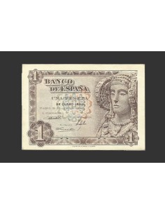 ESTADO ESPAÑOL 1 PESETA 1948 SIN SERIE