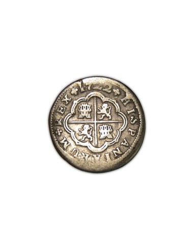 FELIPE V 1722 2 Reales Sevilla J