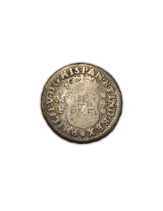 FELIPE V 1737 1/2 Real Mexico M.F.