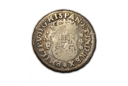 FELIPE V 1737 1/2 Real Mexico M.F.