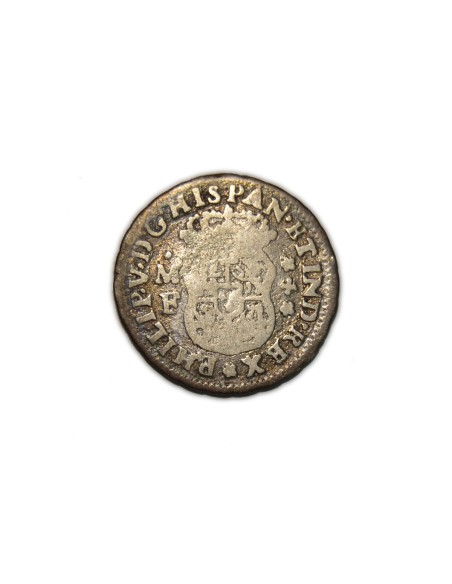 FELIPE V 1737 1/2 Real Mexico M.F.