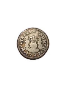 FELIPE V 1737 1/2 Real Mexico M.F. 2