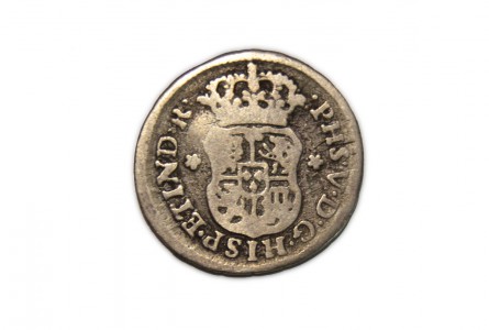 FELIPE V 1742 1/2 Real Mexico M