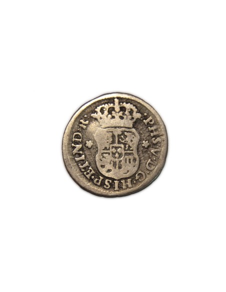 FELIPE V 1742 1/2 Real Mexico M
