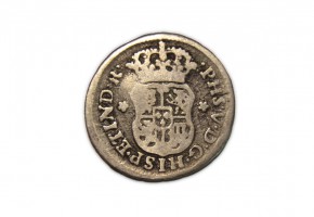 FELIPE V 1742 1/2 Real Mexico M