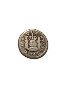 FELIPE V 1742 1/2 Real Mexico M 2
