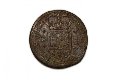 FELIPE V 1720 4 Maravedís Barcelona