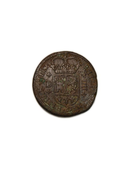FELIPE V 1720 4 Maravedís Barcelona