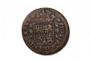 FELIPE V 1743 4 Maravedís Segovia