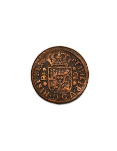 FELIPE V 1746 2 Maravedís Segovia