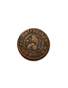 FELIPE V 1746 2 Maravedís Segovia 2