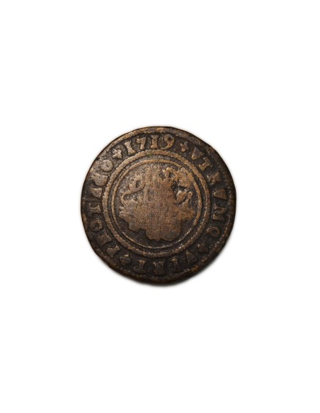 FELIPE V 1719 4 Maravedís Valencia