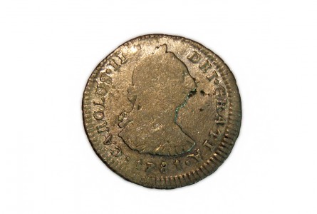 CARLOS III,  1781. 1 REAL LIMA