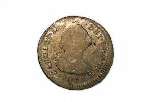 CARLOS III,  1781. 1 REAL LIMA