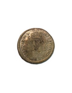 CARLOS III,  1781. 1 REAL LIMA 2