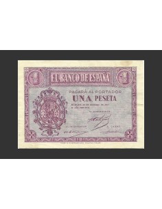ESTADO ESPAÑOL 1 PESETA 1937, SERIE C