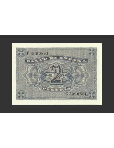 ESTADO ESPAÑOL 2 PESETAS 1938 2