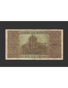 ESTADO ESPAÑOL 100 PESETAS 1938 SERIE G 2