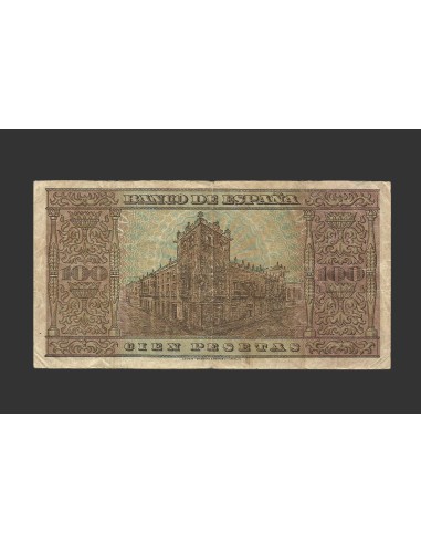 ESTADO ESPAÑOL 100 PESETAS 1938 SERIE G