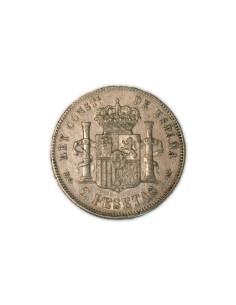 ALFONSO XII 1881 * 81-18 RARA 2
