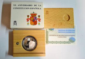 JUAN CARLOS I. 1000 PESETAS 1998 CONSTITUCION