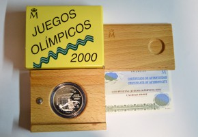 JUAN CARLOS I. 1000 PESETAS 1999 OLIMPICOS
