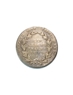 ALEMANIA (PRUSSIA), 1814 A THALER 2