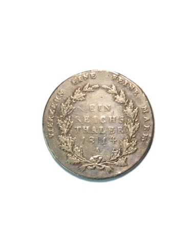 ALEMANIA (PRUSSIA), 1814 A THALER