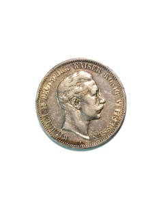 ALEMANIA (PRUSSIA), 1900 A  5 MARK