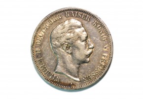 ALEMANIA (PRUSSIA), 1900 A  5 MARK