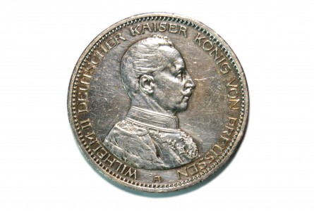 ALEMANIA (PRUSSIA), 1913 A  5 MARK