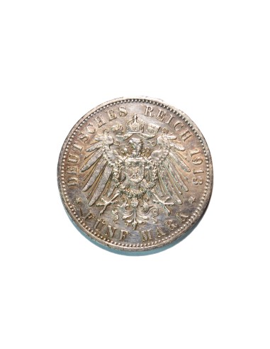 ALEMANIA (PRUSSIA), 1913 A  5 MARK