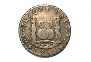 FERNANDO VI, 8 Reales 1748 México