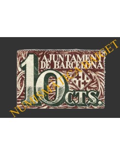 BARCELONA, 10 Cèntims 1937