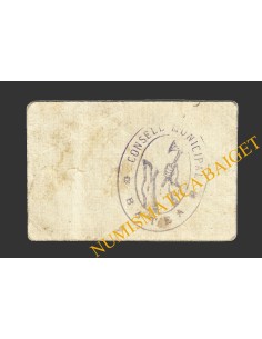 BATEA (Tarragona), 50 cèntims  (2ª emisión) 2