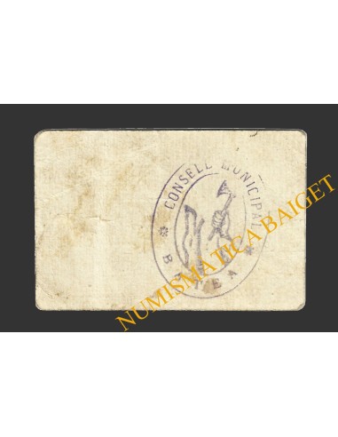 BATEA (Tarragona), 50 cèntims  (2ª emisión)