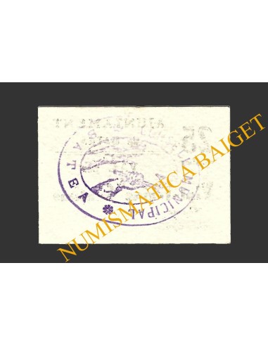 BATEA (Tarragona), 25 cèntims  (5ª emisión)