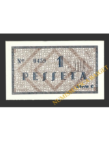 BELLCAIRE D'EMPORDÀ (Girona)), 1 pesseta  octubre de 1937.