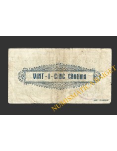 BELLVEI DEL PENEDÉS (Tarragona), 25 cèntims, juny 1937 2
