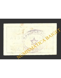 BONASTRE (Tarragona), 1 pesseta,  juny del 1937 2
