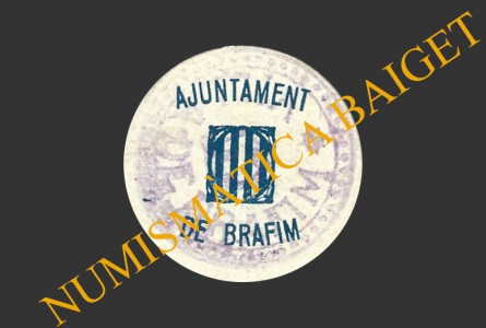 BRAFIM (Tarragona), 50 centims, maig de 1937