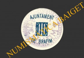 BRAFIM (Tarragona), 50 centims, maig de 1937