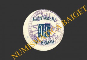 BRAFIM (Tarragona), 25 centims, maig de 1937