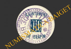 BRAFIM (Tarragona), 5 centims, maig de 1937