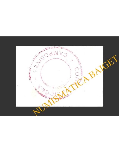 CAMPOSINES, LES, (Tarragona), 1 pesseta, 1937